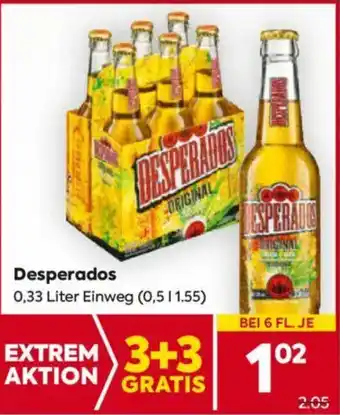 Billa Desperados Angebot