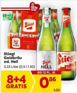 Billa Stiegl Goldbräu od. Hell Angebot