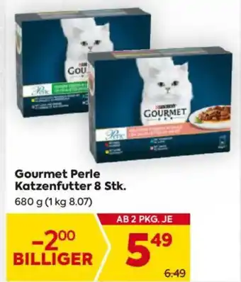 Billa Gourmet Perle Katzenfutter Angebot