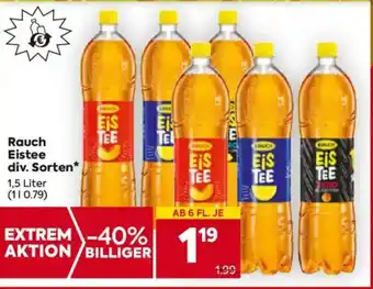 Billa Rauch Eistee Angebot