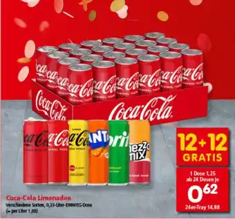 Interspar Coca-Cola Limonaden Angebot