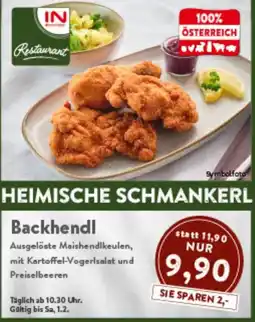 Interspar Backhendl Angebot