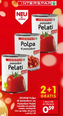 Interspar Despar polpa di pomodoro Angebot