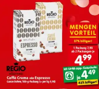 Interspar Caffè Crema Angebot