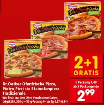 Interspar Dr.Oetker Ofenfrische Pizza, Pietro Pizzi Angebot