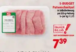 Interspar S-BUDGET Putenschnitzel In Selbstbedienung per Angebot