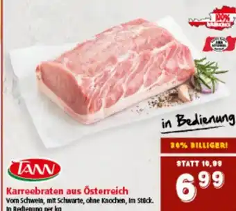 Interspar Karreebraten aus Österreich Angebot