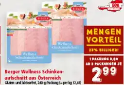 Interspar Berger Wellness Schinken- aufschnitt aus Österreich Angebot