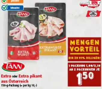 Interspar Extra oder Extra pikant aus Österreich Angebot