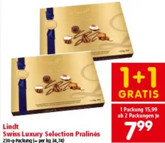 Interspar Swiss Luxury Selection Pralinės Angebot