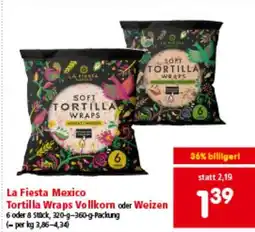 Interspar La Fiesta Mexico Tortilla Wraps Vollkorn Angebot