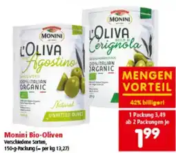 Interspar Monini Bio-Oliven Angebot