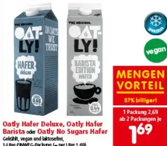 Interspar Oatly Hafer Deluxe, Oatly Hafer Barista Angebot