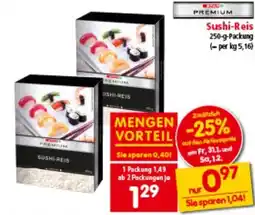 Interspar Sushi-Reis Angebot