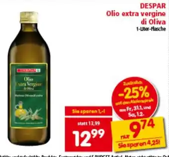 Interspar DESPAR Olio extra vergine di Oliva Angebot