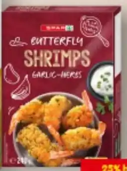 Interspar Butterfly Shrimps Garlic & Herbs Angebot