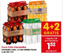 Interspar Coca-Cola Limonaden Angebot