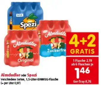 Interspar Almdudler oder Spezi Angebot