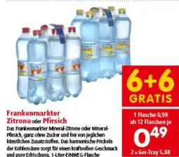 Interspar Frankenmarkter Zitrone oder Pfirsich Angebot