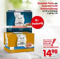 Interspar Gourmet Perle oder Gourmet Gold Katzennahrung Angebot