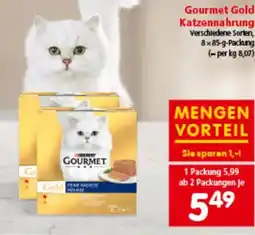 Interspar Gourmet Gold Katzennahrung Angebot