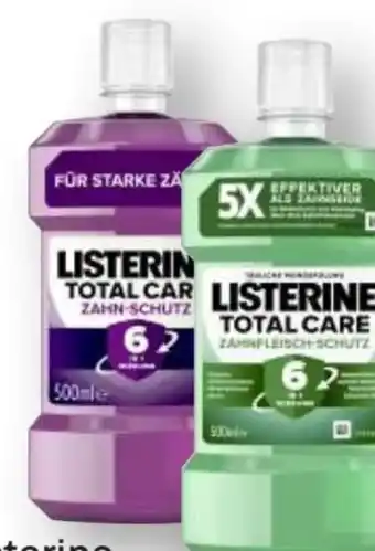 MPreis Listerine Mundspülung Total Care Angebot