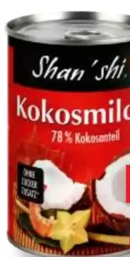 MPreis Shan'shi Kokosmilch Angebot