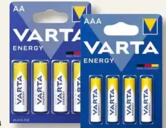 MPreis Varta Batterien High Energy Angebot