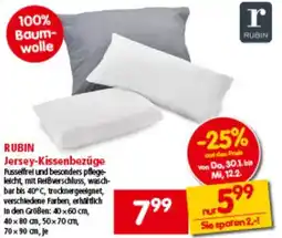 Interspar RUBIN Jersey-Kissenbezüge Angebot