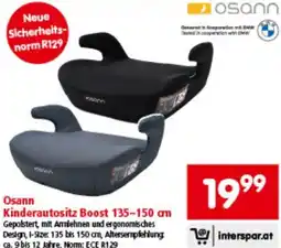 Interspar Kinderautositz Boost Angebot