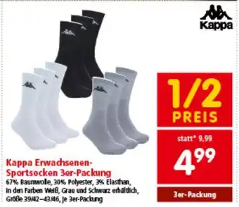 Interspar Kappa Erwachsenen- Sportsocken Angebot