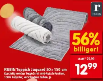 Interspar RUBIN Teppich Jaquard Angebot