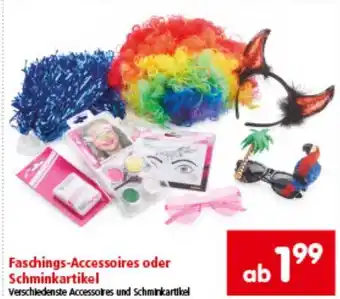 Interspar Faschings-Accessoires oder Schminkartikel Angebot