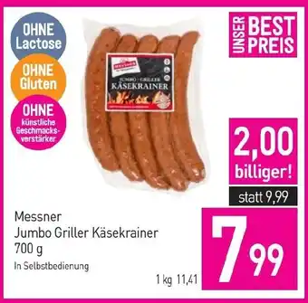 Sutterlüty Messner Jumbo Griller Käsekrainer Angebot