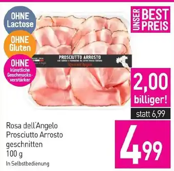 Sutterlüty Rosa dell'Angelo Prosciutto Arrosto geschnitten Angebot