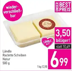 Sutterlüty Raclette Scheiben Natur Angebot