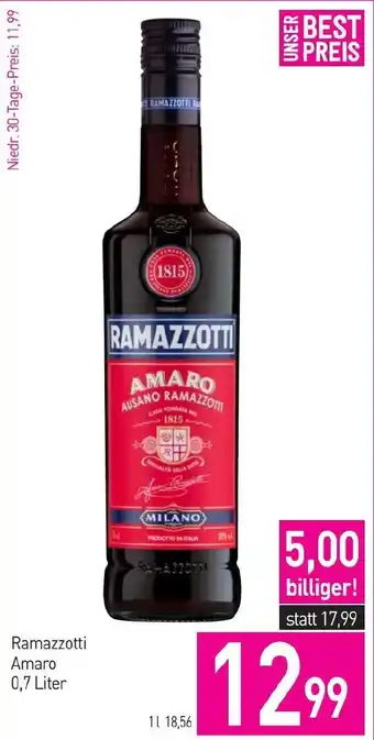 Sutterlüty Ramazzotti Amaro Angebot