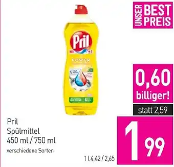 Sutterlüty Pril Spülmittel Angebot