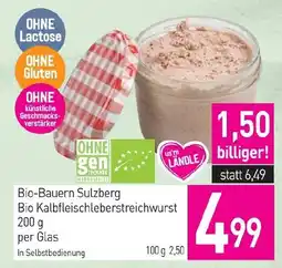 Sutterlüty Bio Kalbfleischleberstreichwurst Angebot