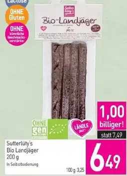 Sutterlüty Sutterlüty's Bio Landjäger Angebot