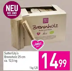 Sutterlüty Sutterlüty's Brennholz Angebot