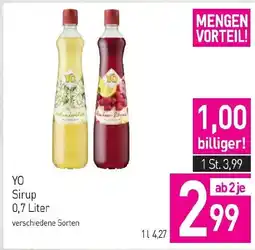 Sutterlüty YO Sirup Angebot