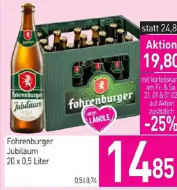 Sutterlüty Fohrenburger Jubiläum Angebot