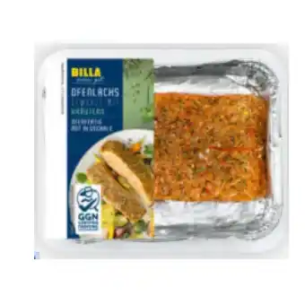 Billa Ofenlachs Kräuter od. Pfeffer BILLA Angebot