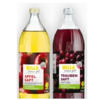 Billa Apfelsaft od. Traubensaft BILLA Angebot