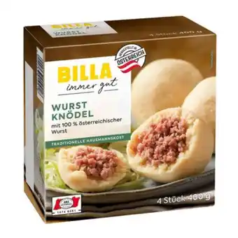 Billa pikante Knödel div. Sorten BILLA Angebot