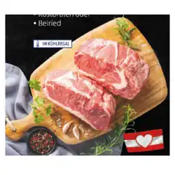 Hofer XXL Rindfleisch Spezialitäten Rostbraten oder Beiried HOFER Angebot