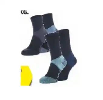 Hofer Damen-/Herren-Outdoor-Sport-Socken, Doppelpkg. HOFER Angebot