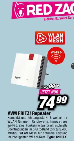 Red Zac AVM FRITZ! Repeater Angebot