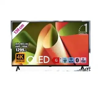 Red Zac 139 cm Ultra HD OLED TV OLED55B42LA UVP 1499€ RED ZAC Angebot